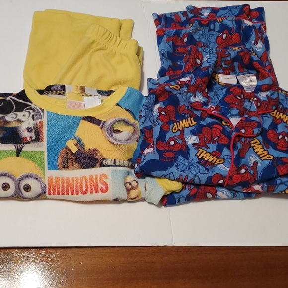 Disney Other - 2 pair boys long pajamas